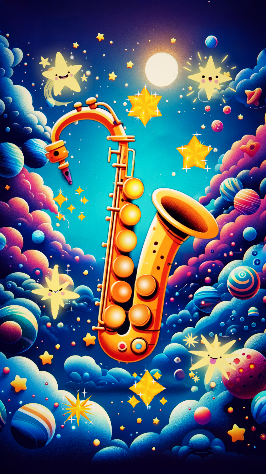 Cuplikan Layar Game Sonic Saxophone Stars