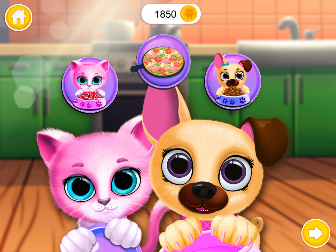 Screenshot of Kiki & Fifi Pet Friends