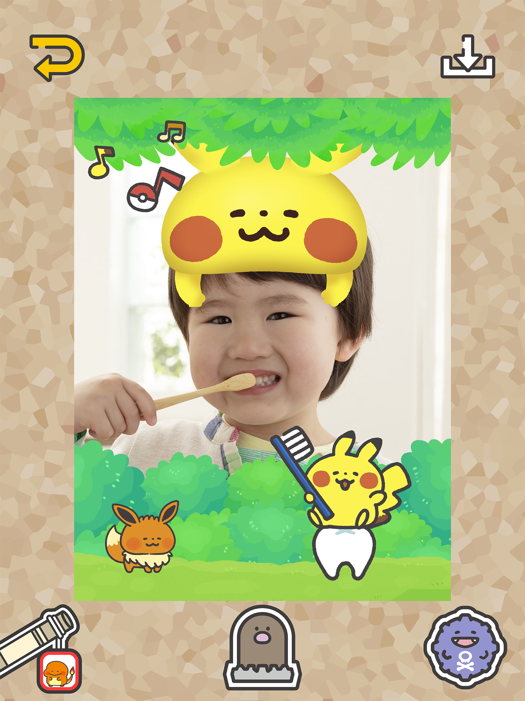 Pokémon Smile 게임 스크린샷