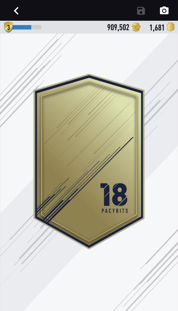 Screenshot of FUT 18 PACK OPENER by PacyBits