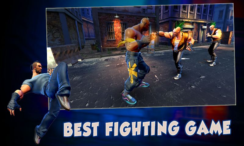 Street Warrior Ninja petualangan Games Fighting screenshot game