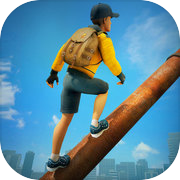 Going Up Rooftop - Parkour 3D