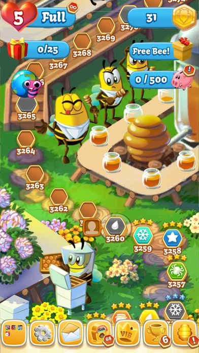 Bee Brilliant screenshot game