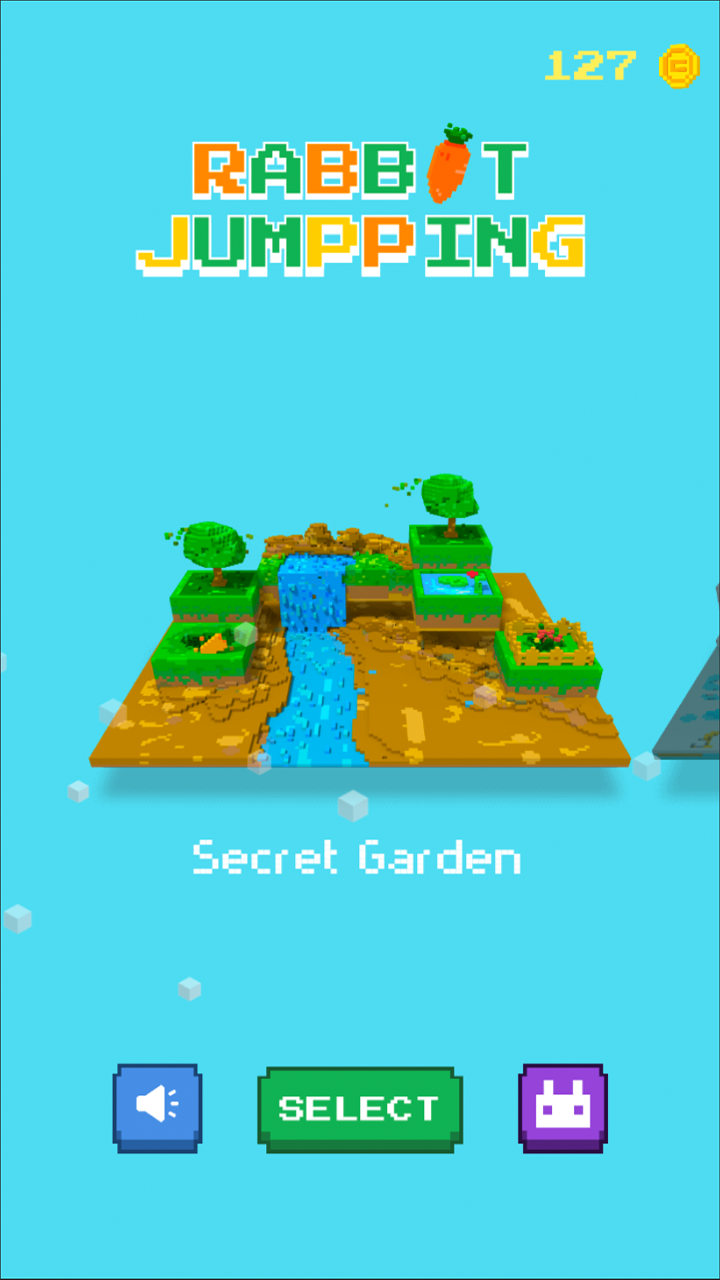 Rabbit Jumping Game Screenshot