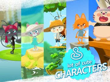 Скриншот игры Oliver, the Fishing Cat