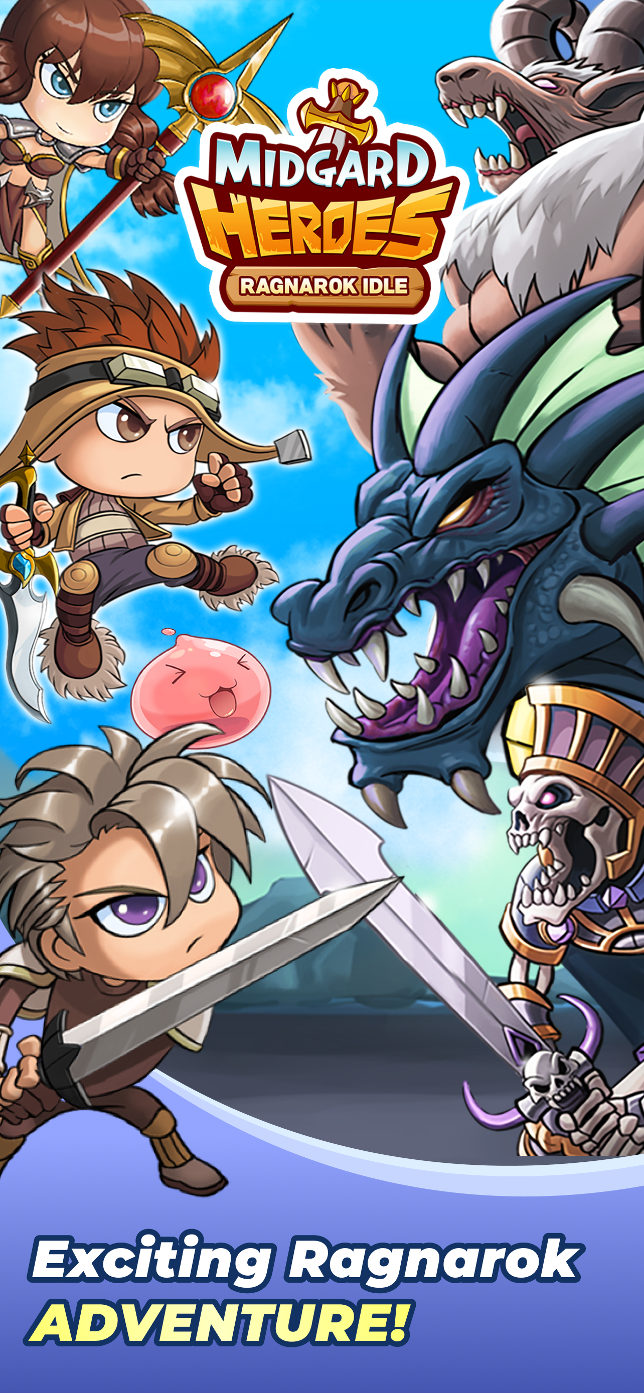 Midgard Heroes: Ragnarok Idle ภาพหน้าจอเกม