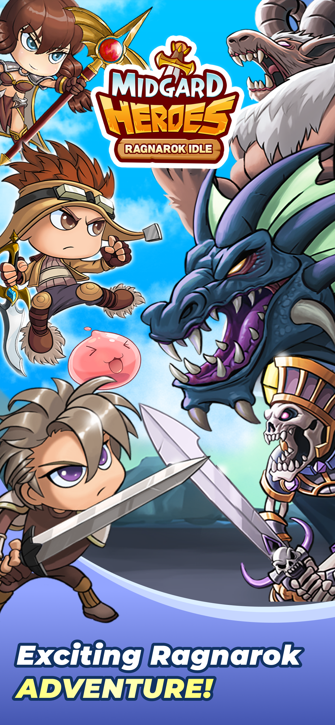 Midgard Heroes: Ragnarok Idle Game Screenshot