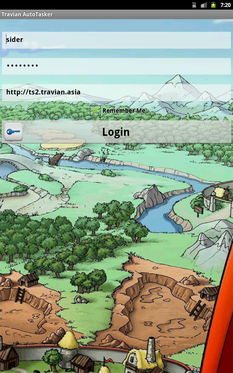 Travian AutoTasker Game Screenshot