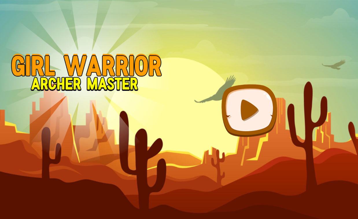 Girl Warrior Archer Game Game Screenshot