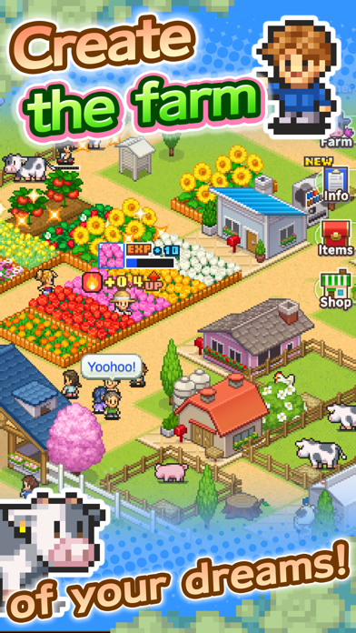 8-Bit Farm Game Screenshot
