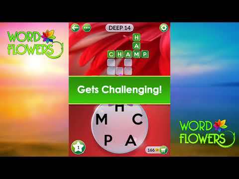 Screenshot of the video of Wordscapes In Bloom