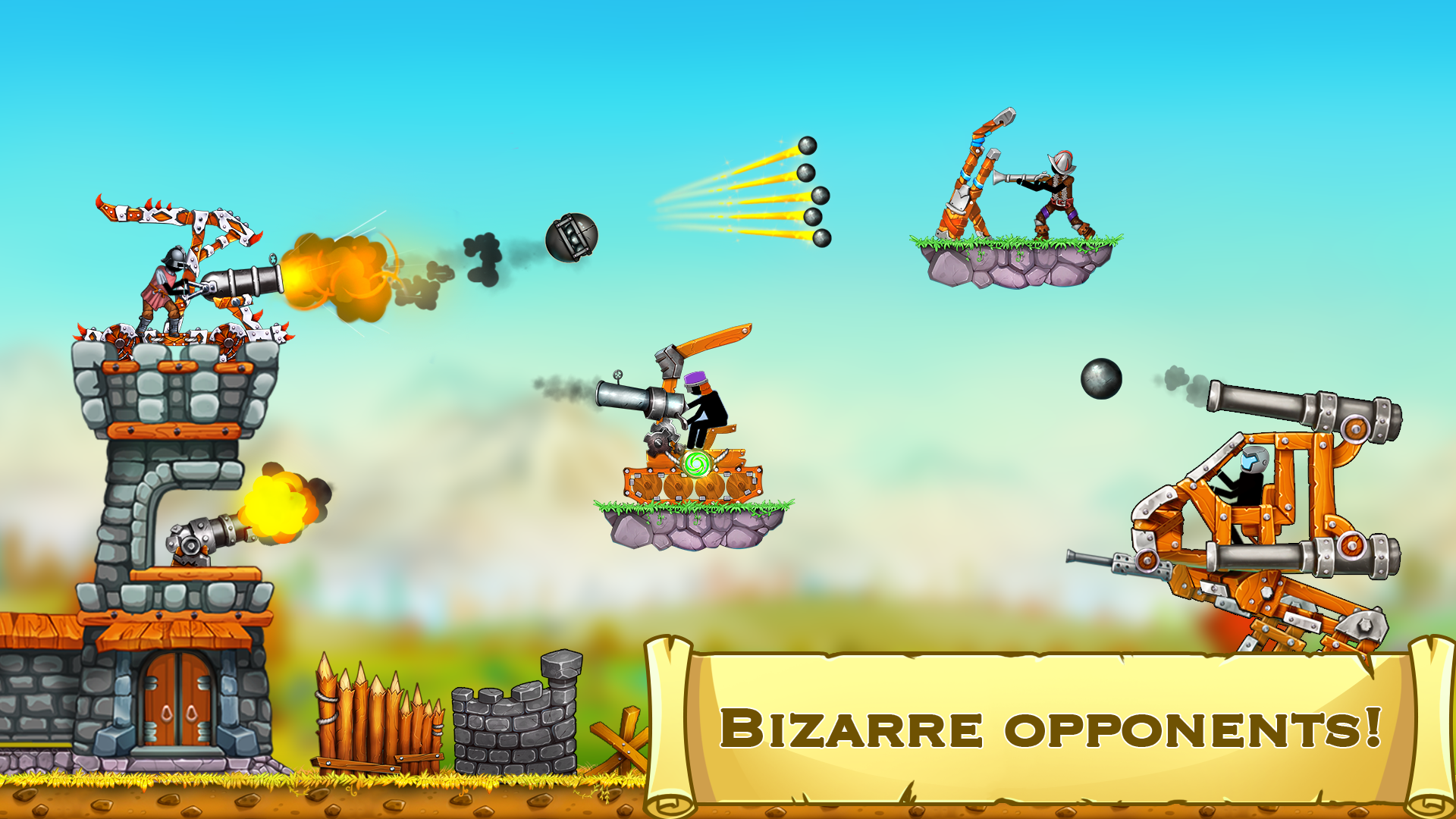 Скриншот игры The Catapult 2 : bone masters