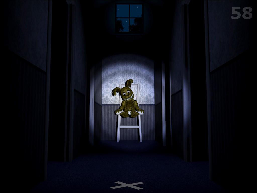 Cuplikan Layar Game Five Nights at Freddy's 4