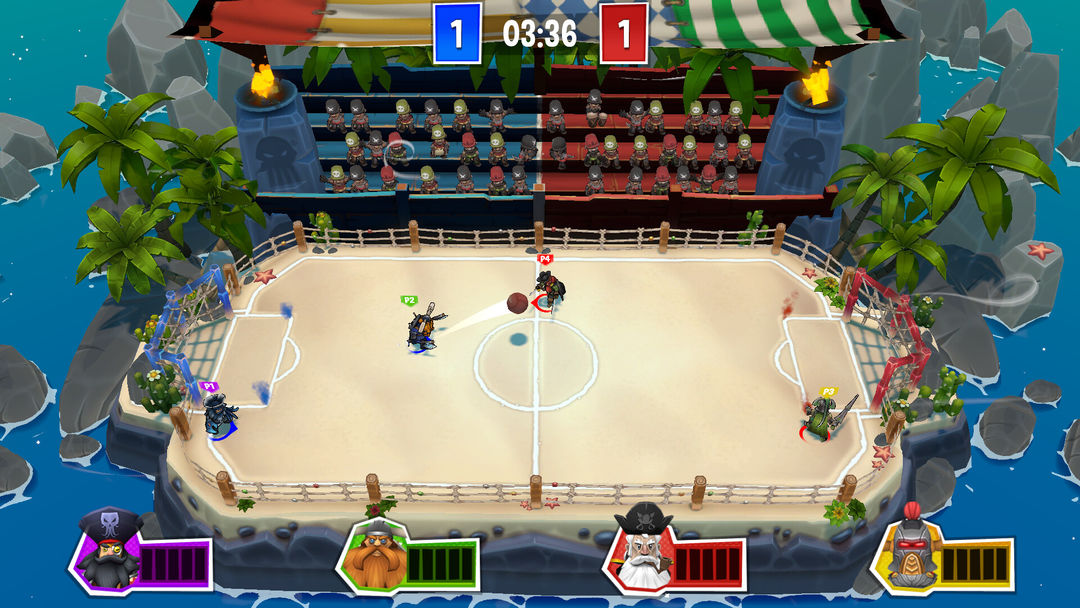 Screenshot of Jolly Rogers Pirates Rumble
