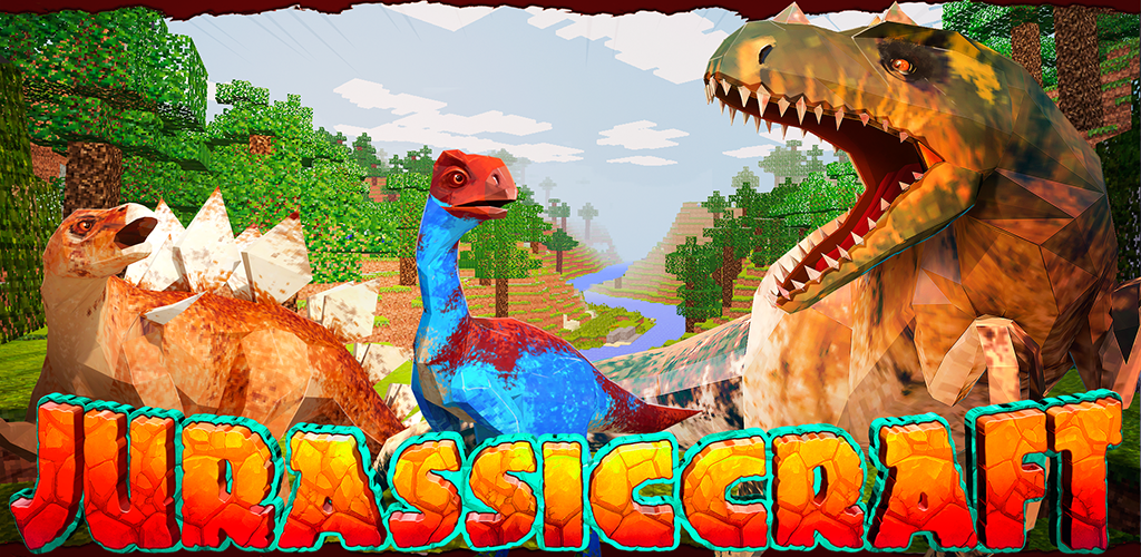 JurassicCraft 3D: Free Survival Simulator screenshot