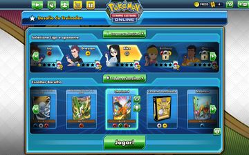 Captura de Tela do Jogo Pokémon TCG Online