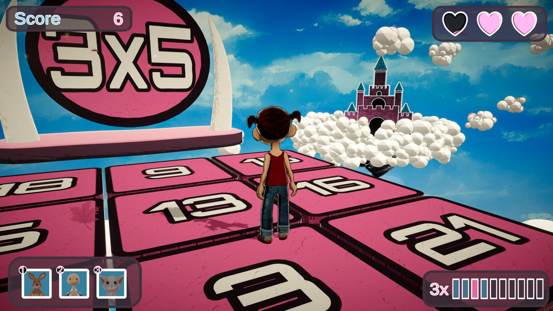 Multiplication Mayhem Game Screenshot