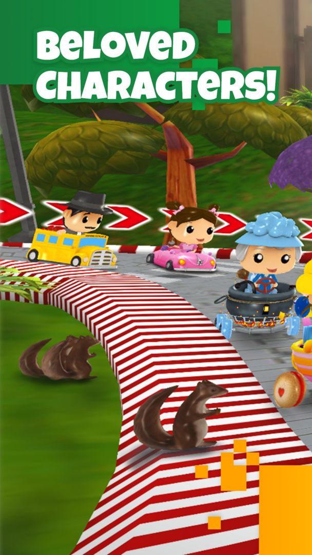 Screenshot of El Chavo Kart: Kart racing game
