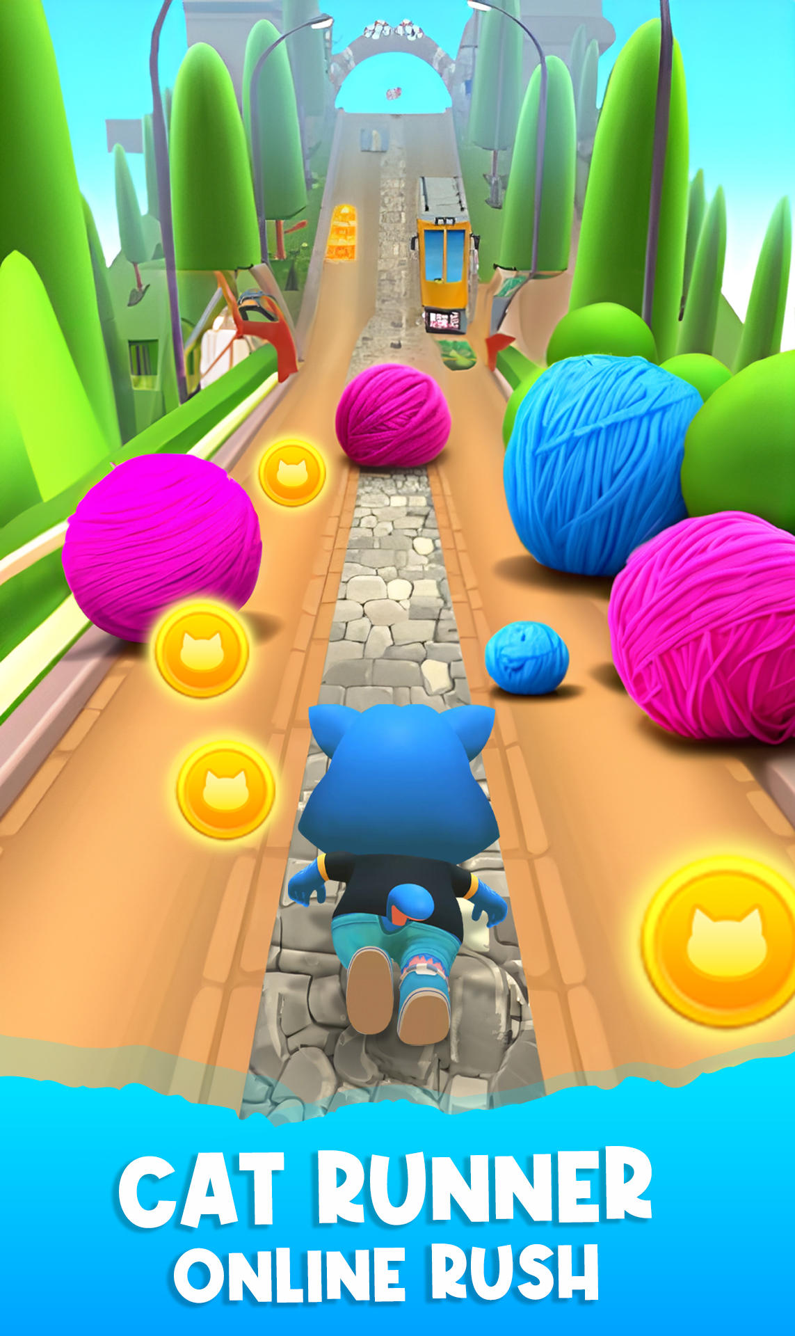 My Cat Runner - 달리기 게임 게임 스크린샷