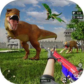 Dinosaur Hunter Games 3D, Jungle Dino Survival Games, Free