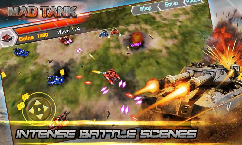 Mad Tanks screenshot game