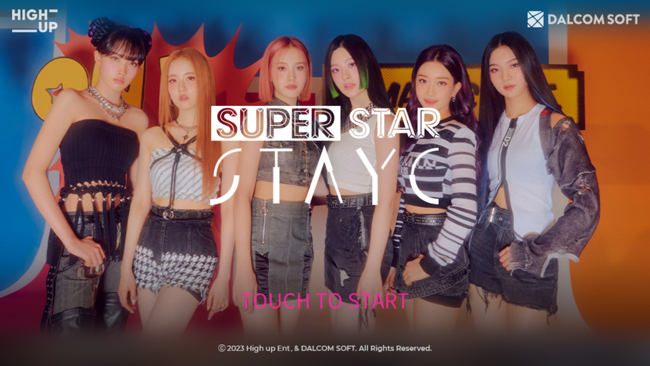 SUPERSTAR STAYC 게임 스크린샷