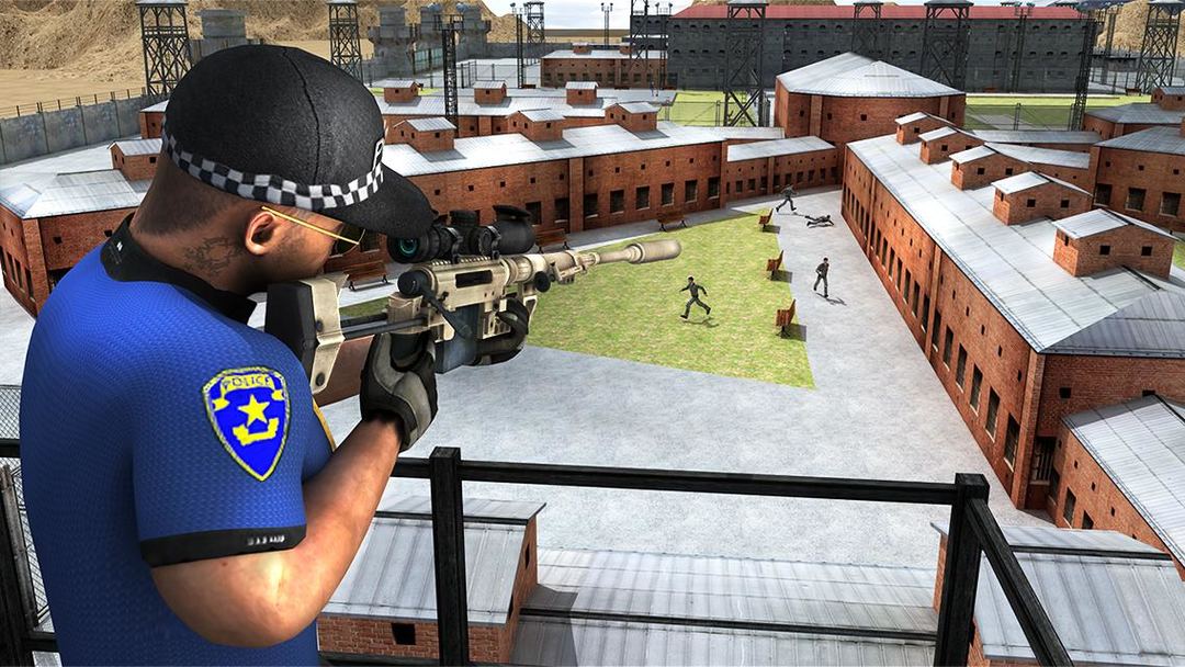 Criminal Escape:Police Shooter 게임 스크린 샷