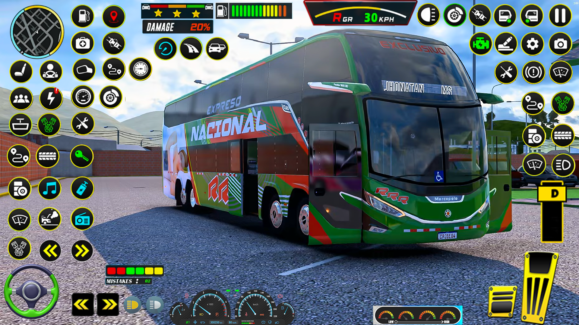 Screenshot 5 of US City Bus Game: Bus Driving 