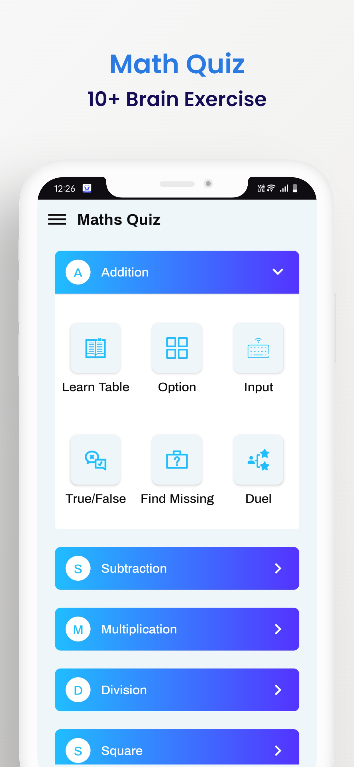 Math Games: Brain Puzzle Game Screenshot