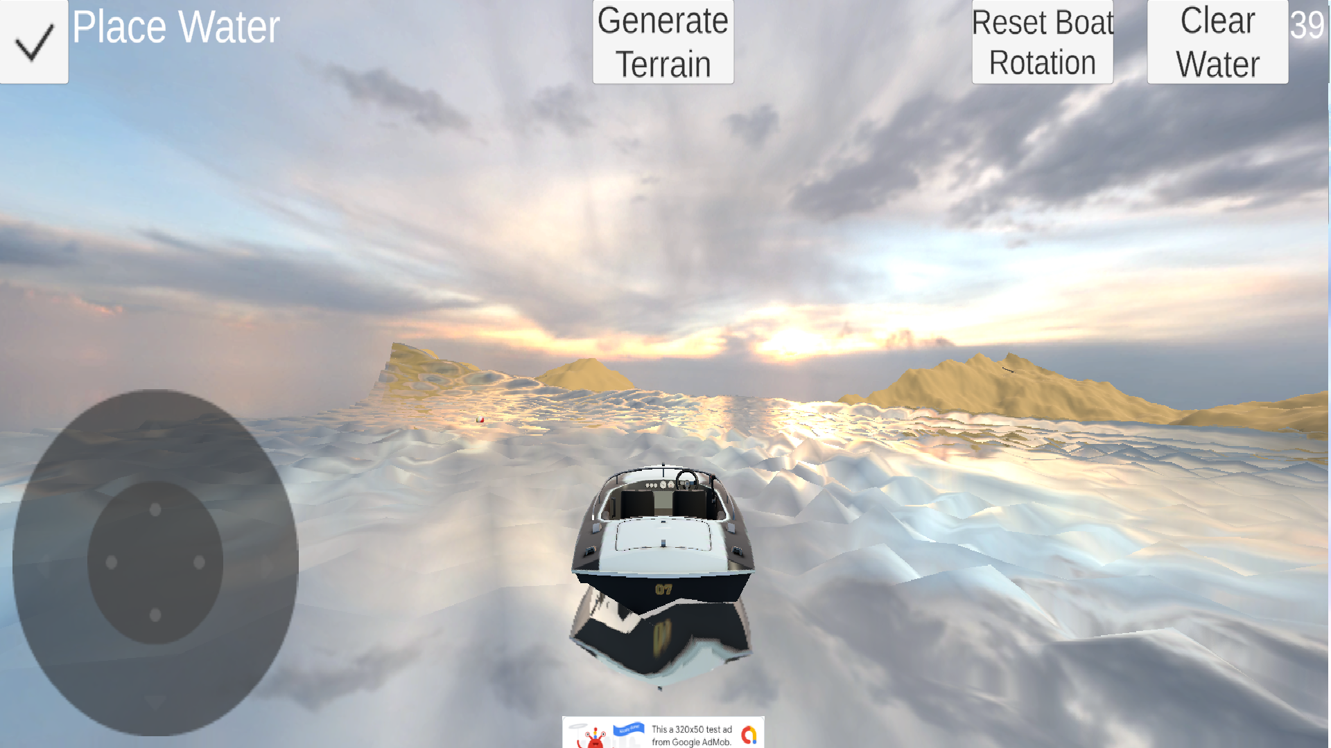Скриншот игры Height Field Shallow Water