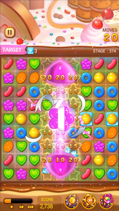 CandyTime : Sweet Puzzle ภาพหน้าจอเกม