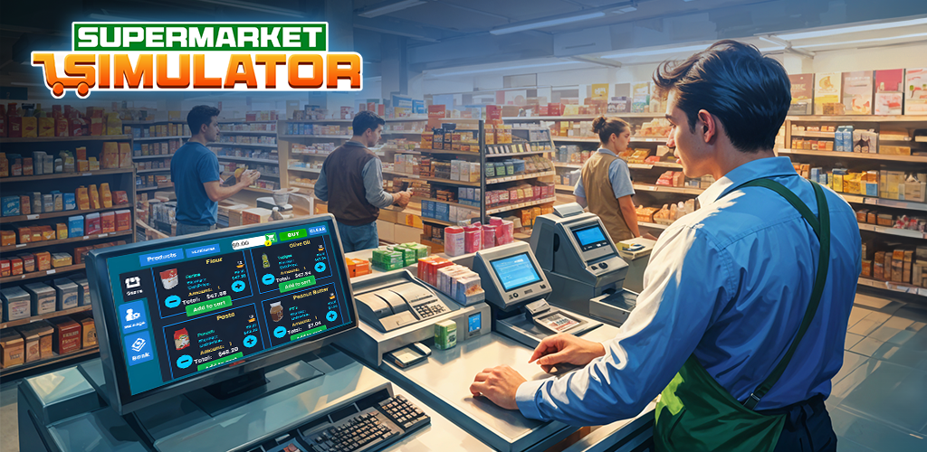 Banner of Manage Supermarket Simulator 