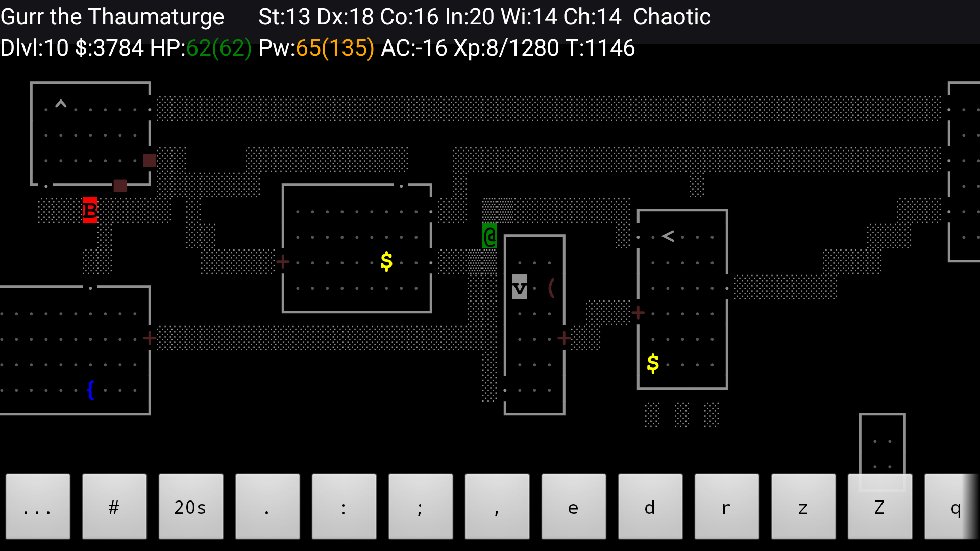 Cuplikan Layar Game NetHack