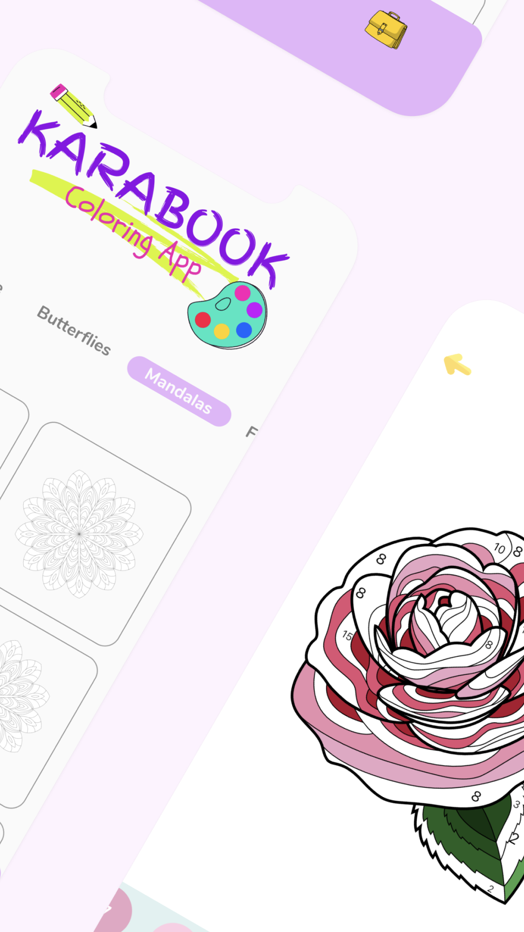 Karabook - coloring by numbers Game Screenshot