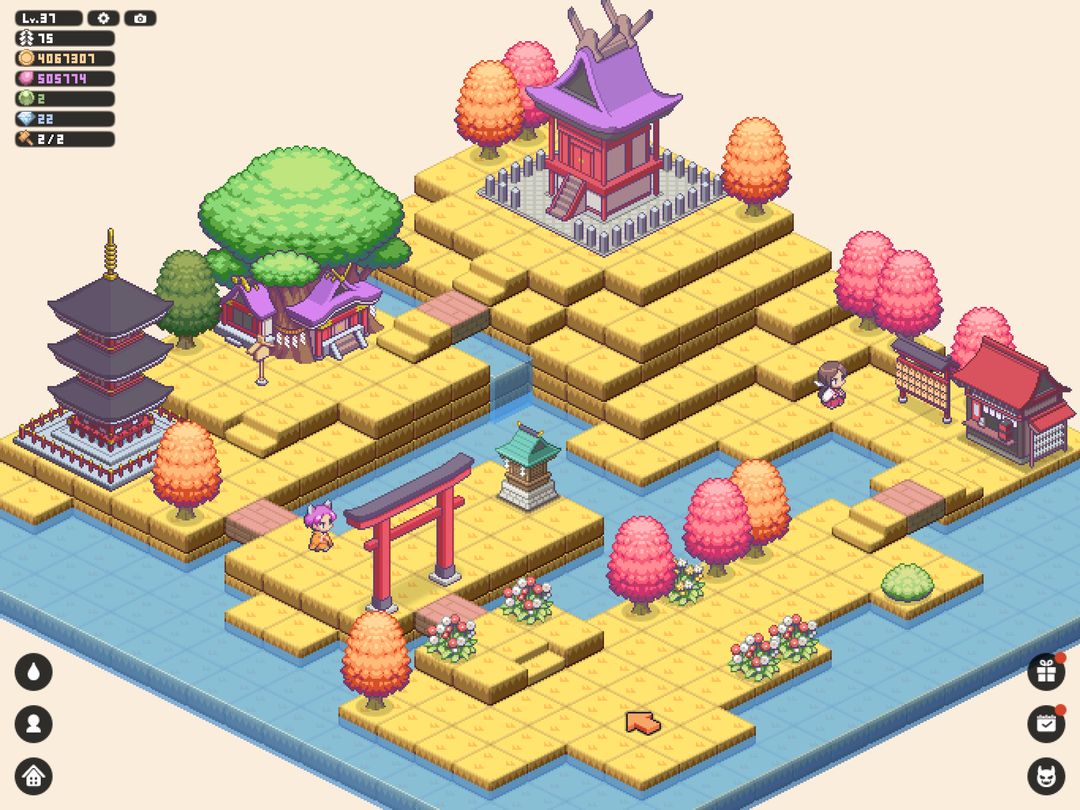 Pixel Shrine JINJA ภาพหน้าจอเกม