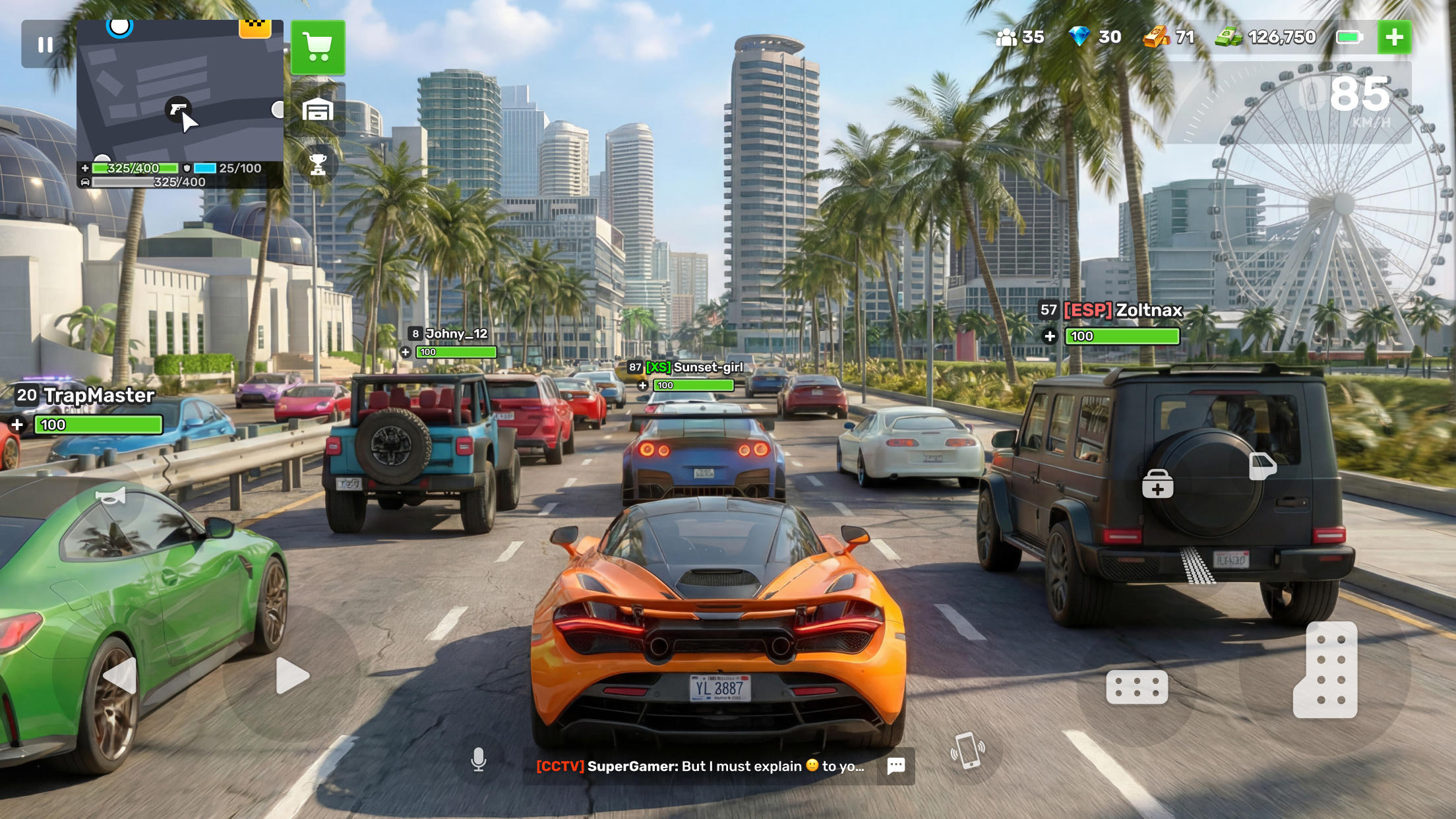 Flex City RP: Car Game Online Game Screenshot