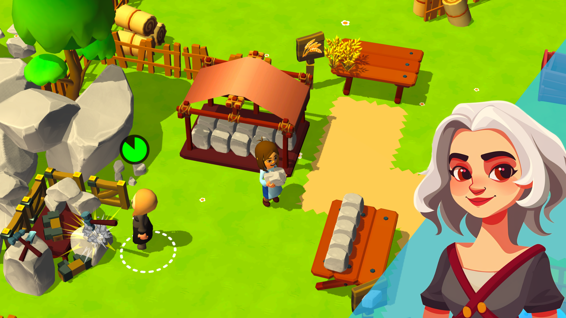 My Medieval Mart: Idle Tycoon Game Screenshot