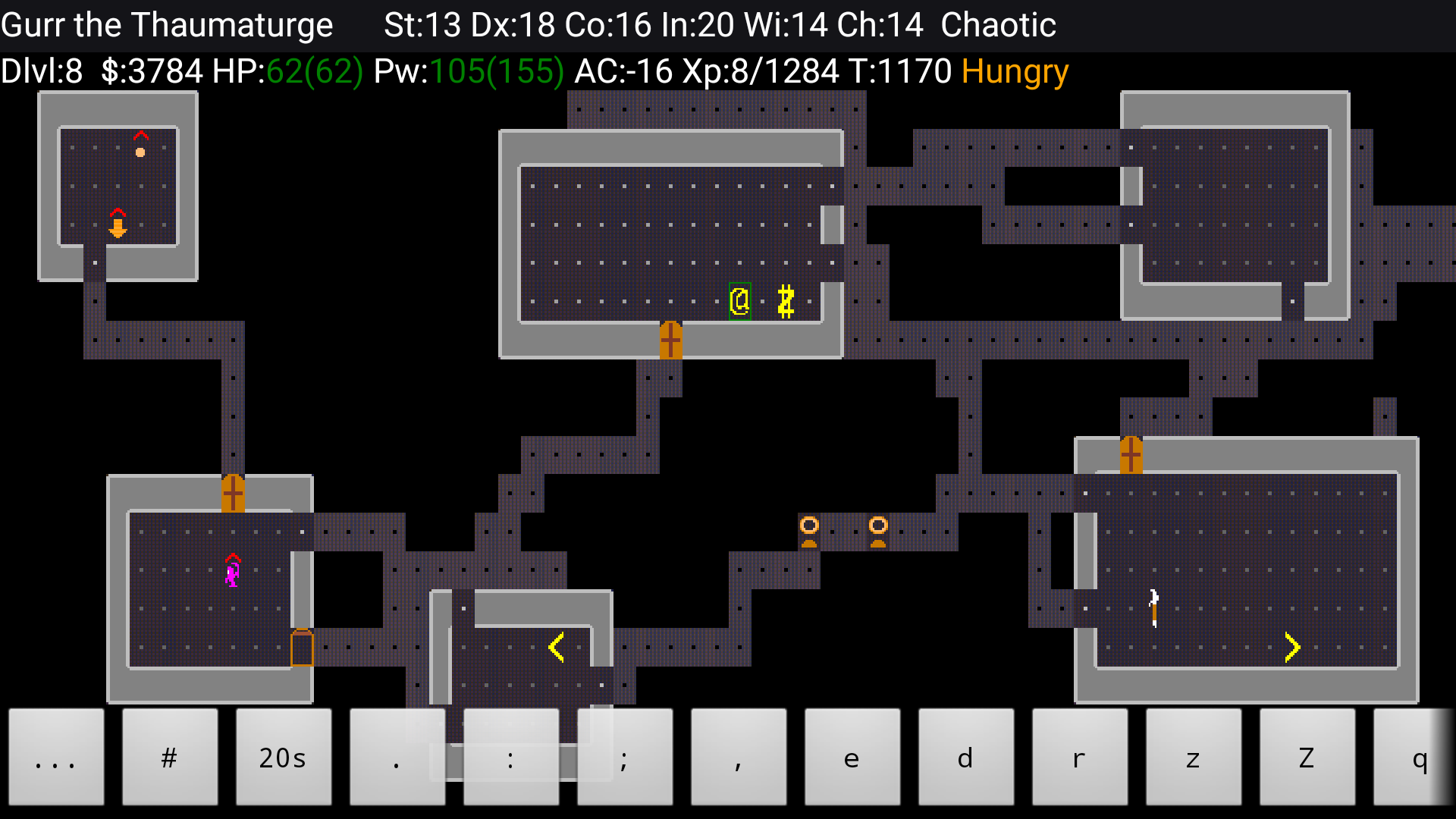 Cuplikan Layar Game NetHack