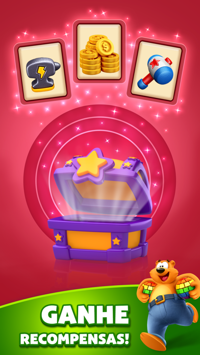 Captura de Tela do Jogo Toon Blast