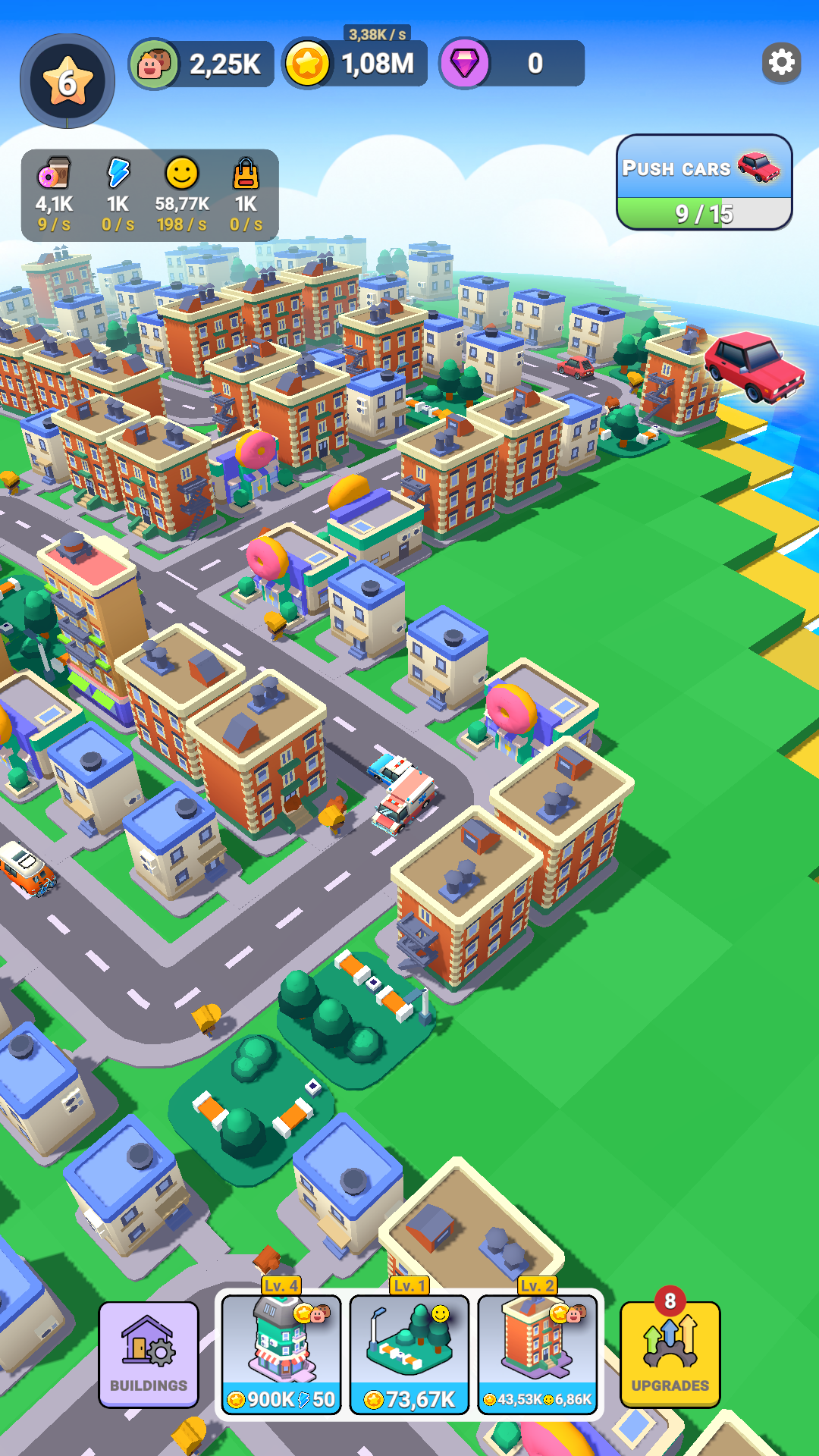 Dream City: Idle Builder Game Screenshot