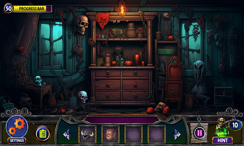 Halloween Room: Sinister Tales Game Screenshot