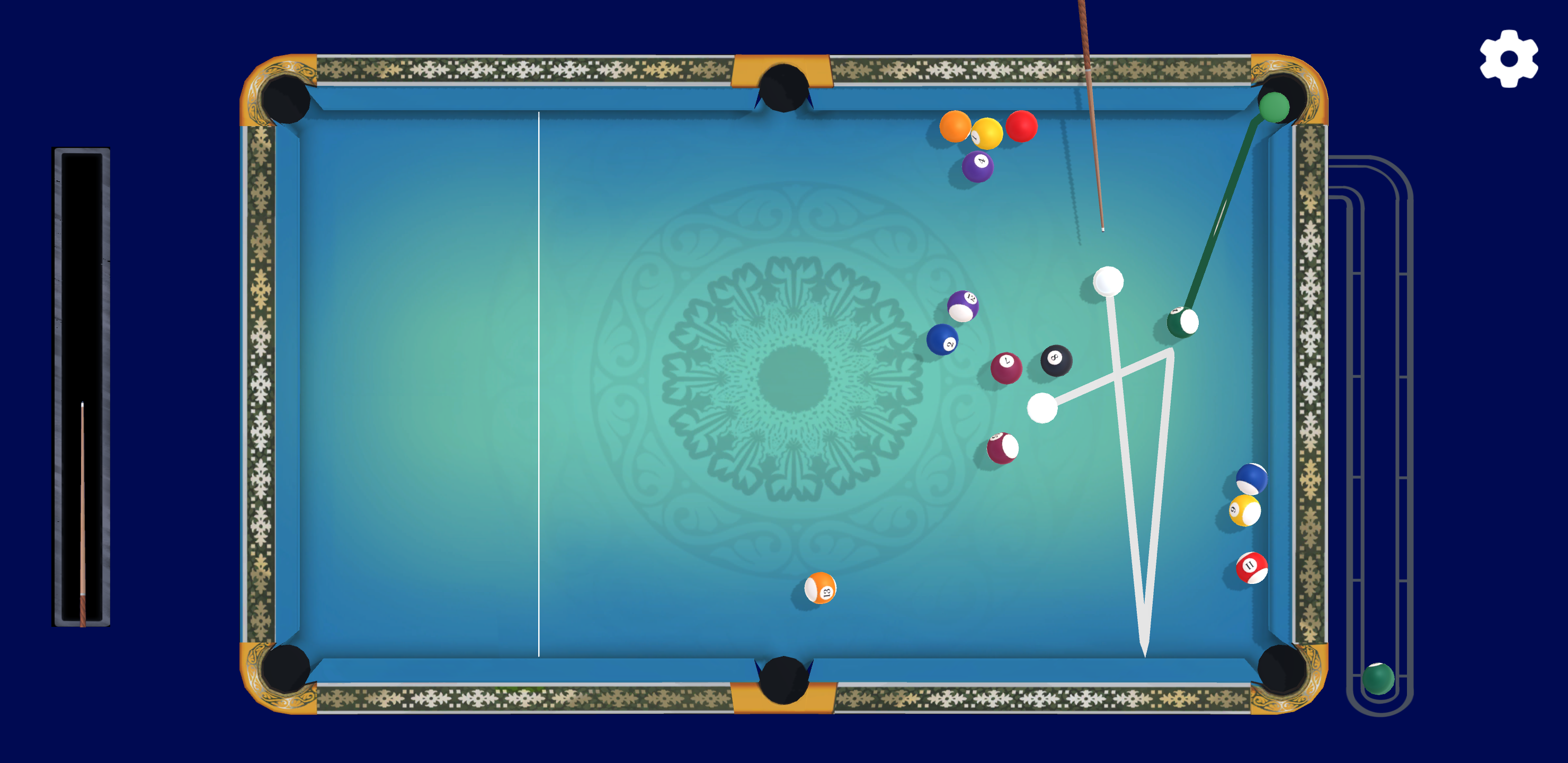 Cheto Aim Pool For Billiards Game Screenshot