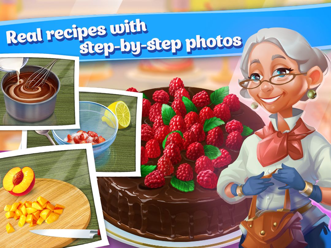 Bake a cake puzzles & recipes ภาพหน้าจอเกม