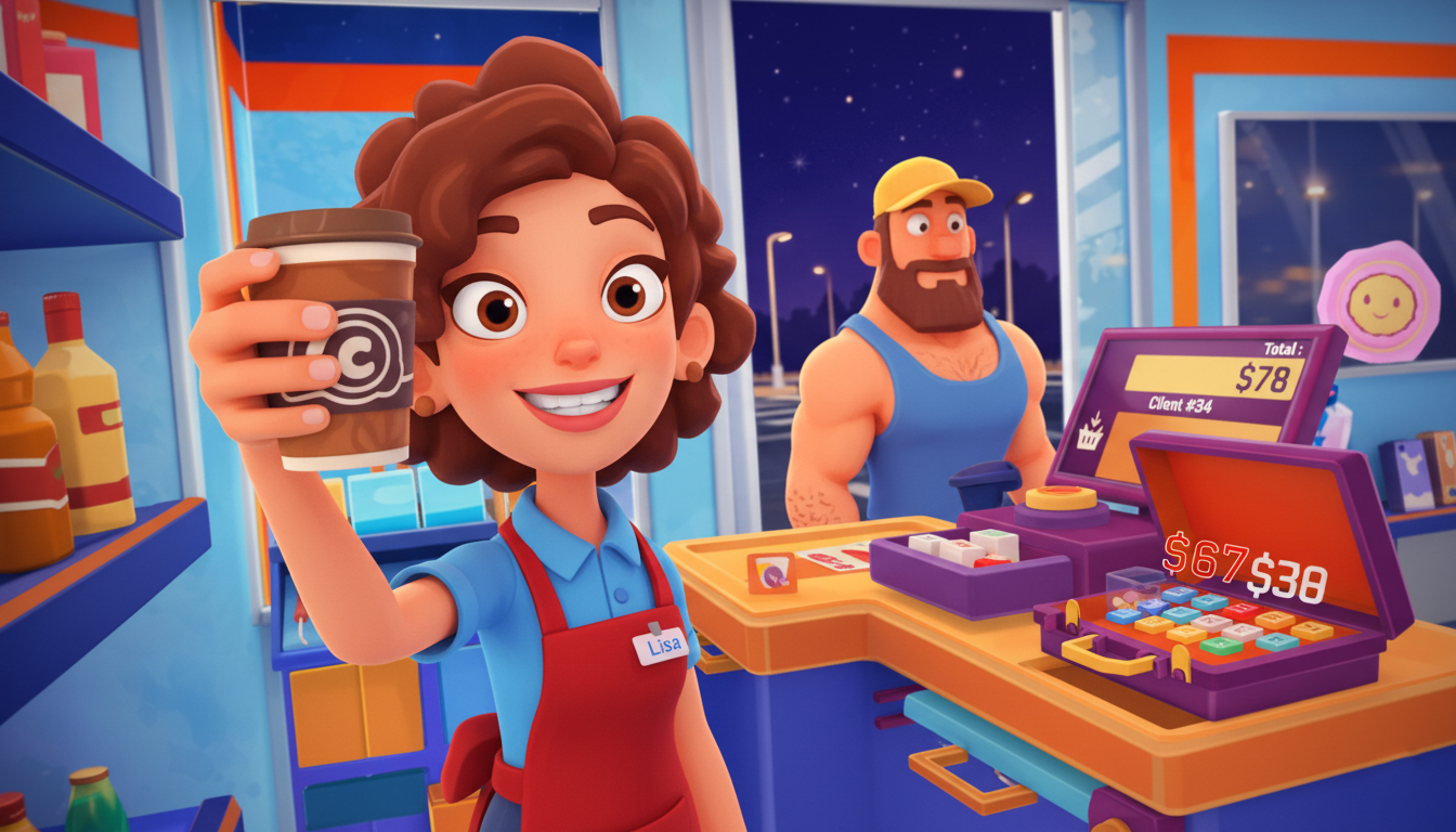 Scan or Scam Cashier Simulator Game Screenshot