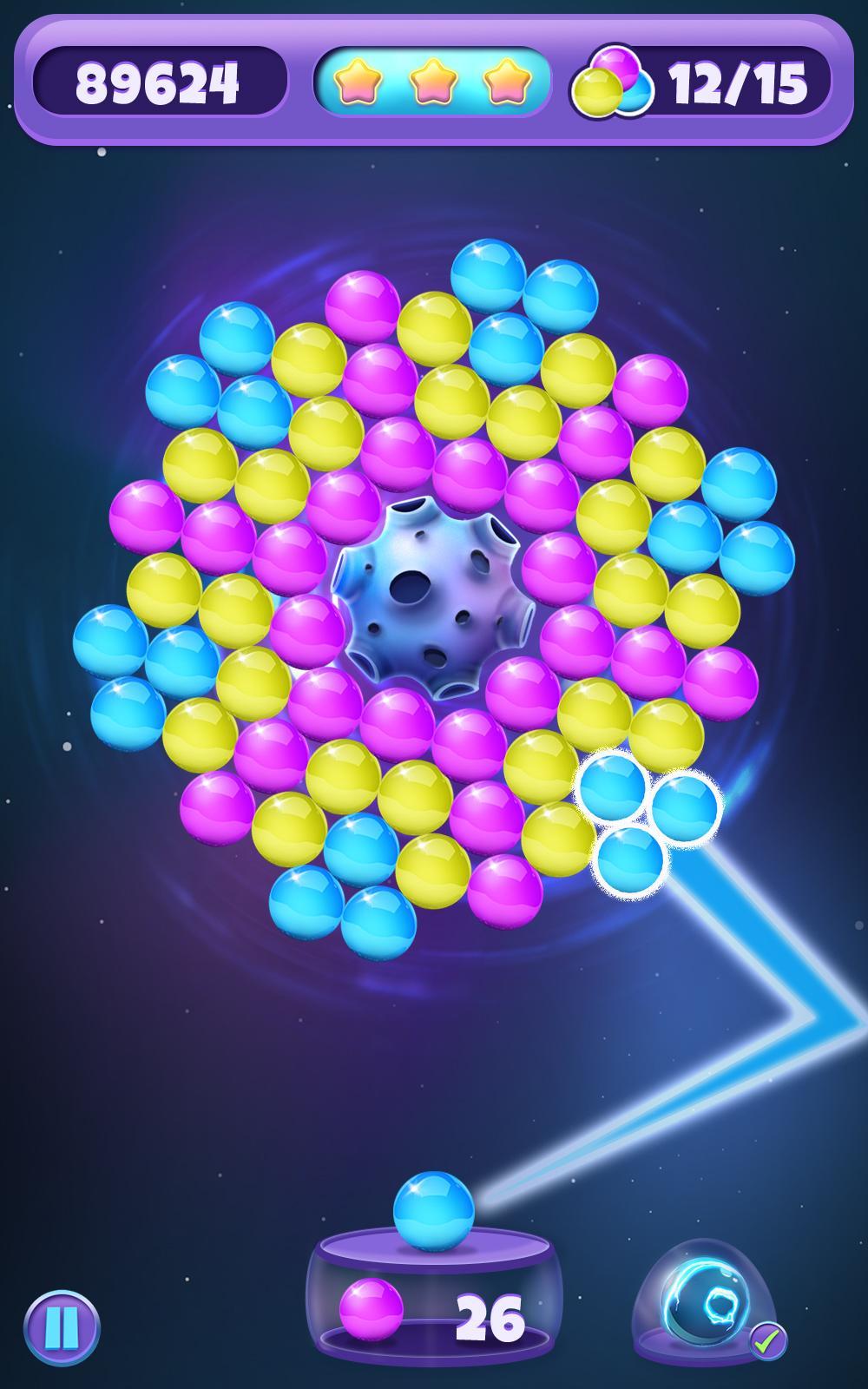 Galaxy Spinner Game Screenshot