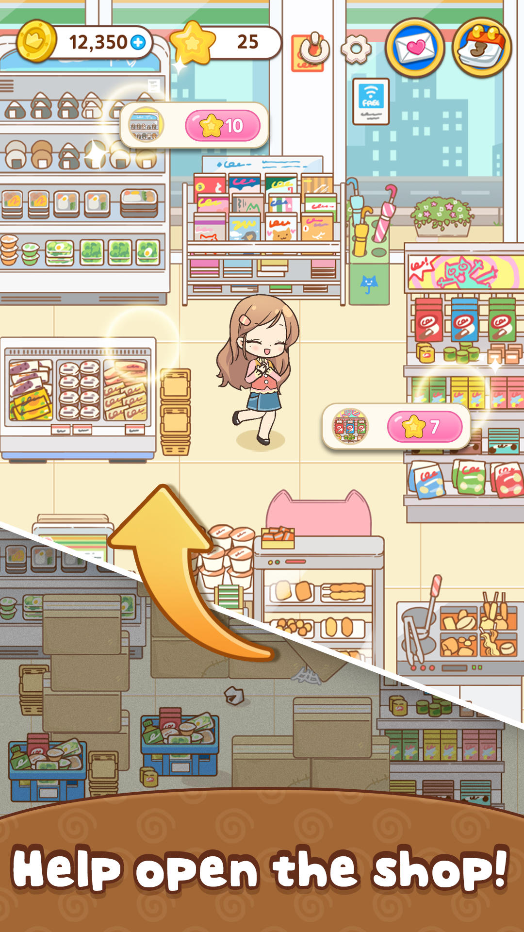 Sorting Queen Game Screenshot