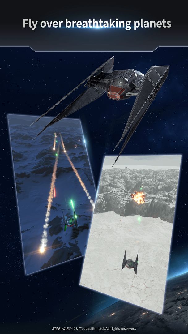 星際大戰：星際戰鬥機任務遊戲截圖