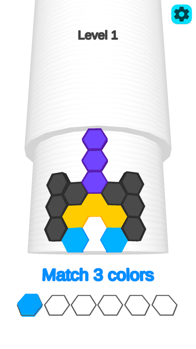 Hexa Tower Jam Game Screenshot