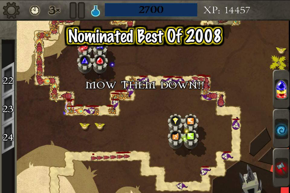 Screenshot of GemCraft