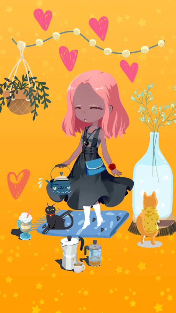 Screenshot of Chibi Girls - Doll Creator